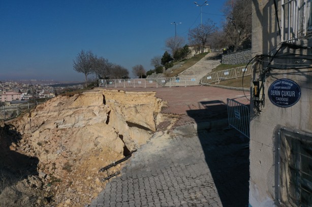 Foto - Depremin ardından Gaziantep'te korkutan görüntü