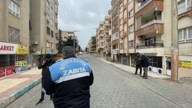Foto - Depremin ardından Şanlıurfa'da hasar tespit çalışması başladı