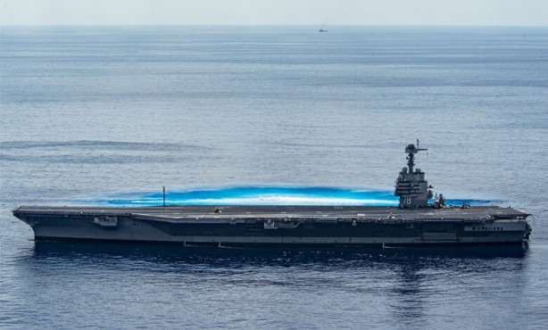 'Depremin habercisi' deniyordu! ABD uçak gemisi o ilimize demirledi