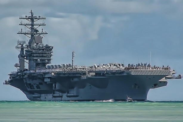 Foto - 'Depremin habercisi' deniyordu! ABD uçak gemisi o ilimize demirledi