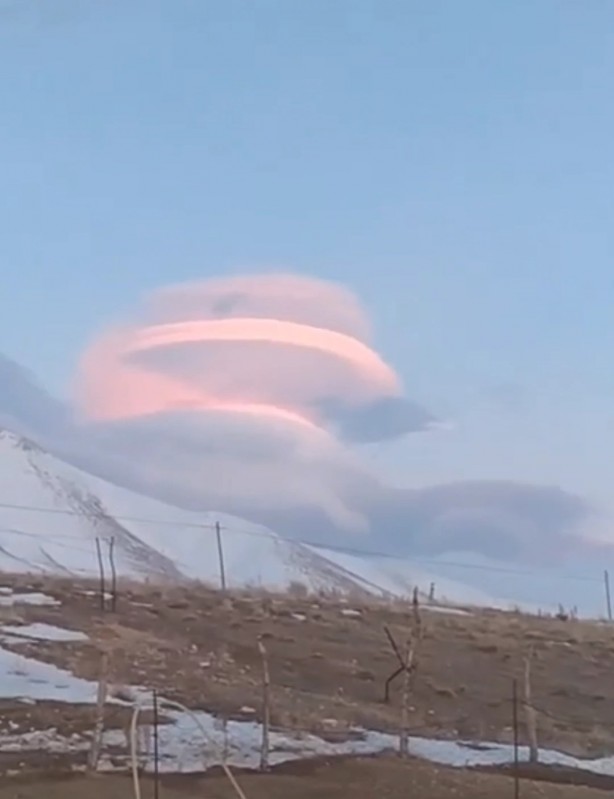 Foto - Depremin habercisi mi? Gökyüzünde ilginç görüntü