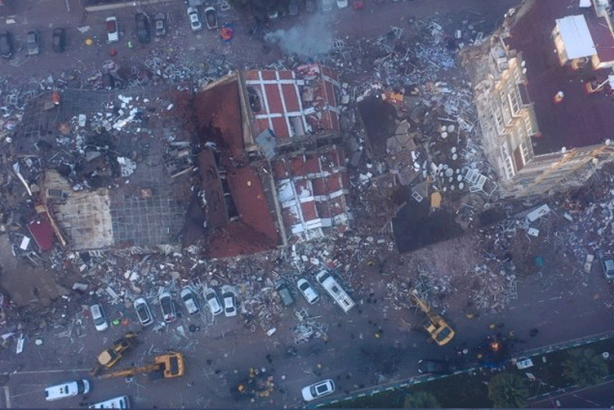 Foto - Depremin hava görüntüleri dayanılır gibi değil
