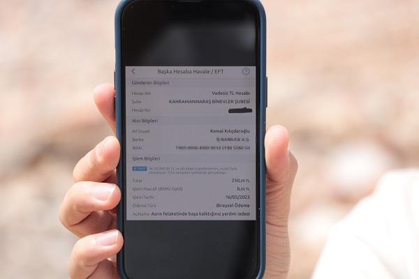 Foto - Depremzede vatandaşlar isyan etti! Kılıçdaroğlu'nun hesabına para gönderdiler