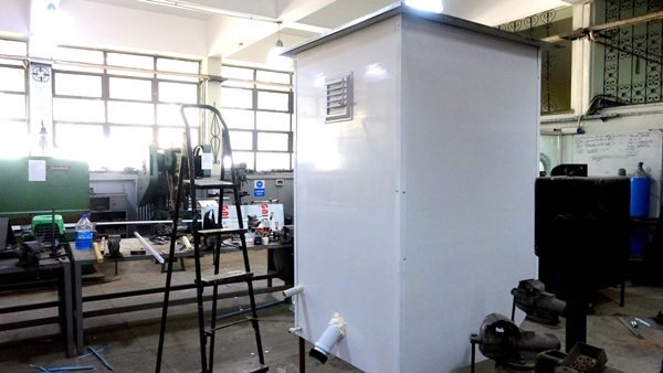 Foto - Depremzedeler için seyyar tuvalet üretimi