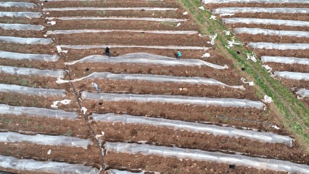 Foto - Depremzedeler ve oruçlular! Üretimi sürdürüyorlar