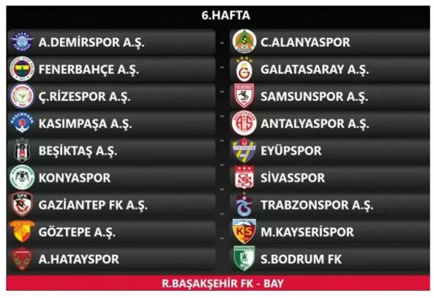 Foto - Derbi haftaları belli oldu! Süper Lig’de 2024/2025 sezonu fikstür çekimi açıklandı