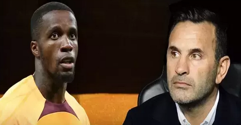 Derbi öncesi bir bu eksikti! Okan Buruk ile Zaha birbirine girdi. Ayıkla pirincin taşını şimdi...