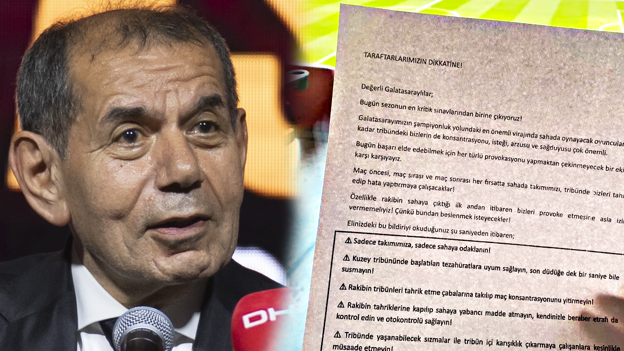 Derbi öncesi Galatasaray yönetimi taraftara tek tek bakın ne dağıtıyor! Bu derbi Türkiye’yi sarsacak…