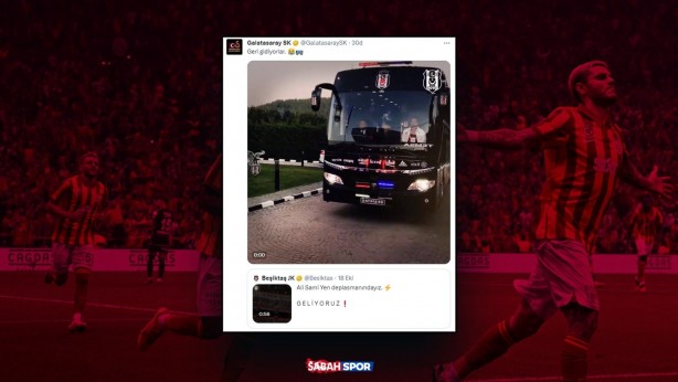 Foto - Derbi sonrası Galatasaray'dan Beşiktaş'a 'gelenek' göndermesi