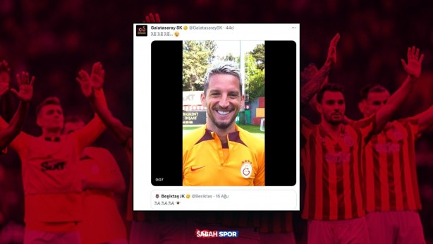 Foto - Derbi sonrası Galatasaray'dan Beşiktaş'a 'gelenek' göndermesi