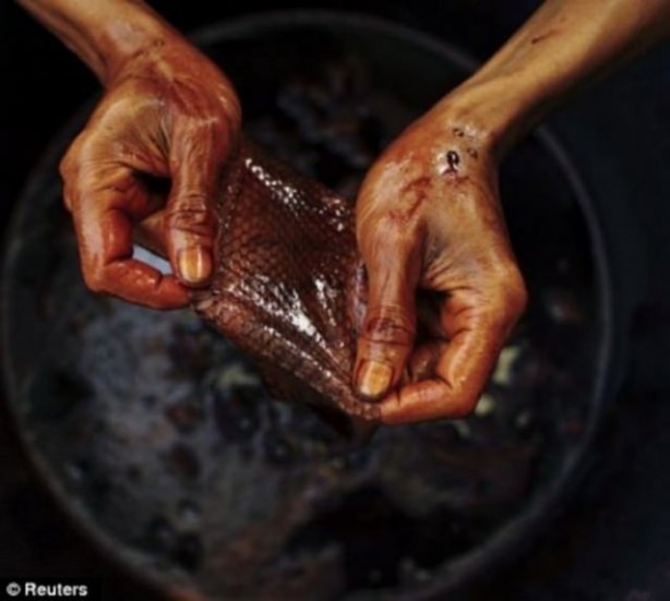 Foto - Deri ürünler işte böyle üretiliyor