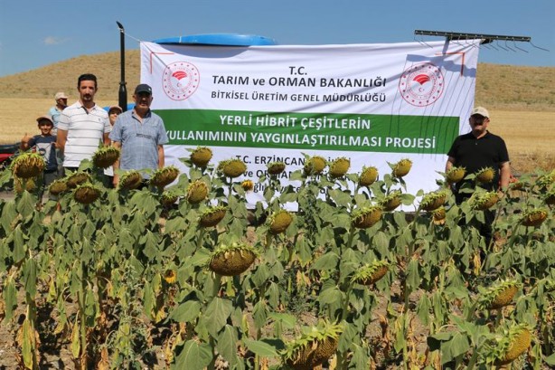 Foto - Destek devletten üretim Erzincanlı çiftçilerden