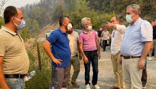 Foto - Destici'den yangınların çıkış sebebine dair açıklama: Hiçbir şüphemiz yok...