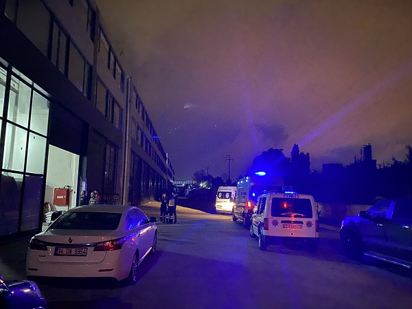 Foto - Deterjan imalathanesinde feci olay