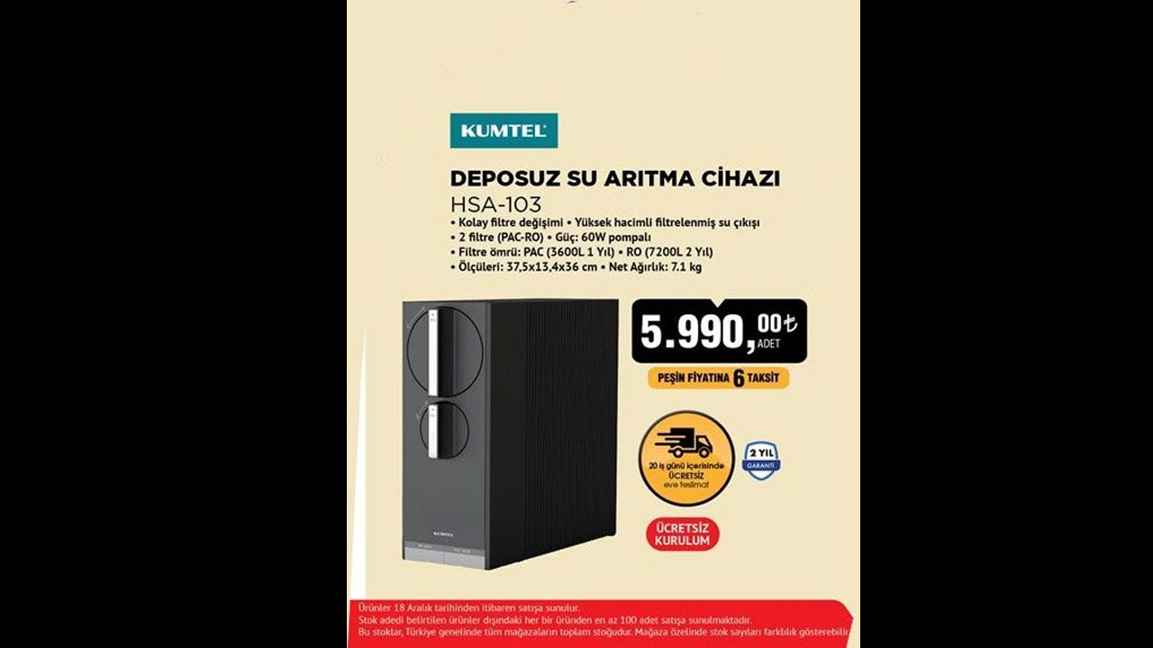 Foto - Dev fırsatlar sizi bekliyor! BİM 18 Aralık 2024 indirimleri açıklandı