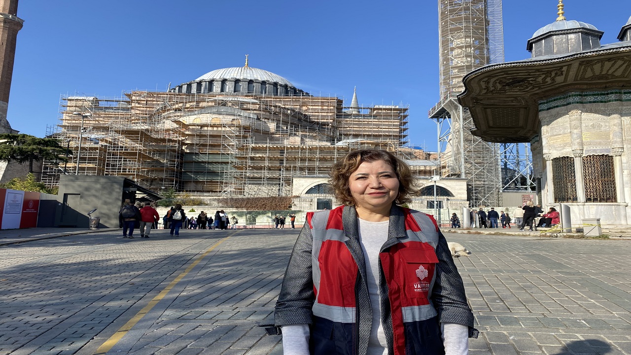 Foto - Dev iskele kuruldu! Ayasofya tarihi güzelliğine kavuşuyor
