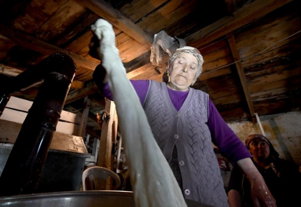 Foto - Dev kazanlar çeçil peyniri için yakıldı