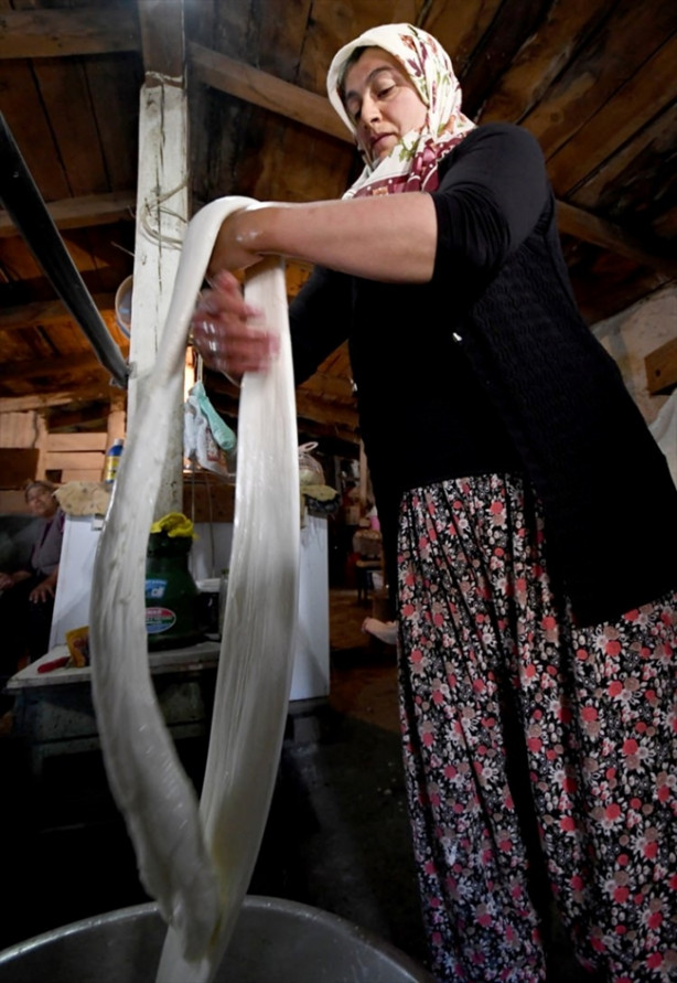 Foto - Dev kazanlar çeçil peyniri için yakıldı