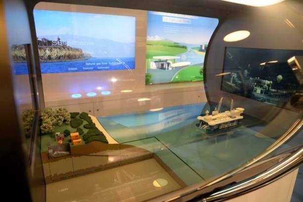 Foto - Dev proje görücüye çıktı