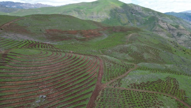 Foto - Dev proje hayata geçiyor! Teröristlerin cirit attığı bölgeye bir de böyle bakın