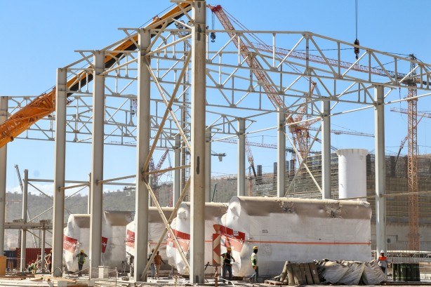 Foto - Dev projede çalışmalar tam gaz devam! Kurulumu yalnızca Türkler yapıyor