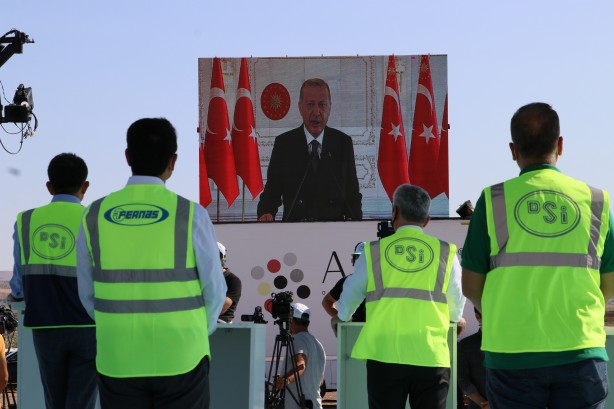 Foto - Dev projeyi açan Erdoğan müjdeyi verdi: 83 bin kişiye ek istihdam sağlanacak