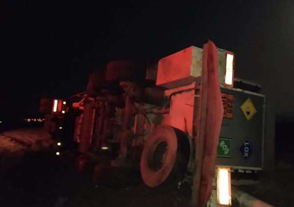 Foto - Dev tanker devrildi! Feci kaza