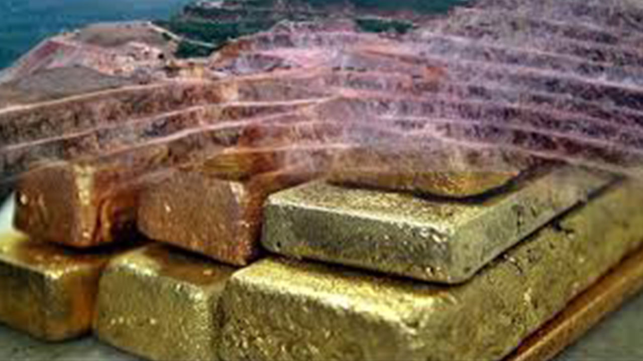 Foto - Devasa altın rezervine ulaşıldı! Her karıştan altın fışkırıyor