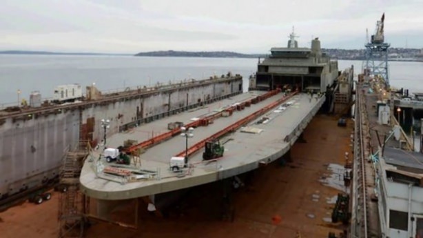 Foto - Devasa gemiler böyle yapılıyor