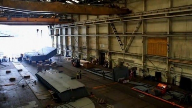 Foto - Devasa gemiler böyle yapılıyor