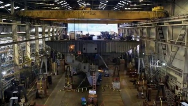 Foto - Devasa gemiler böyle yapılıyor