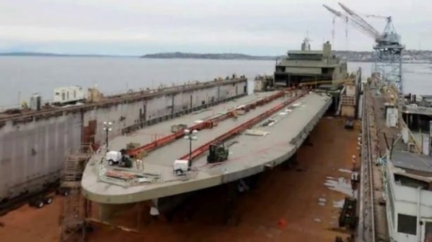 Foto - Devasa gemiler böyle yapılıyor