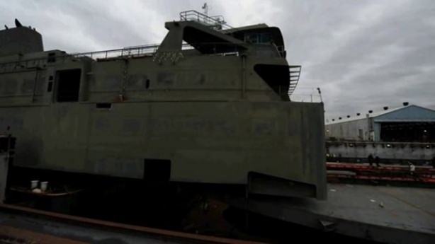 Foto - Devasa gemiler böyle yapılıyor