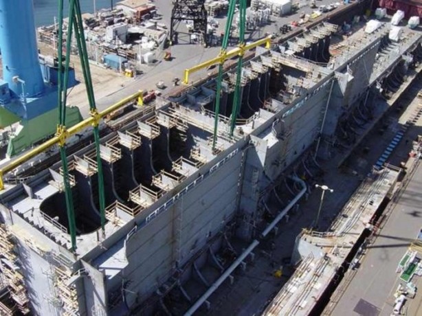 Foto - Devasa gemiler işte böyle yapılıyor