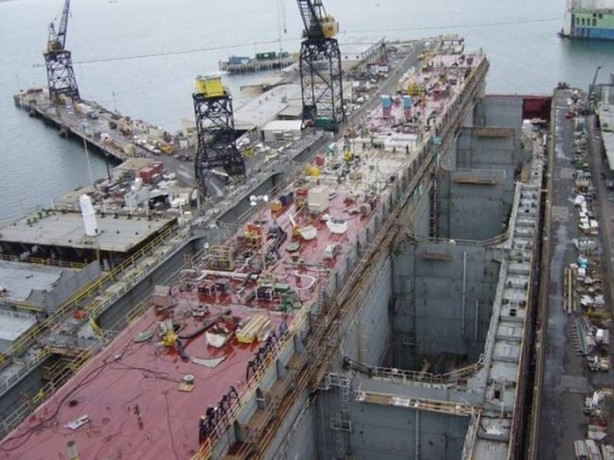 Foto - Devasa gemiler işte böyle yapılıyor