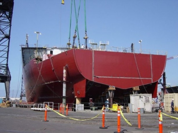 Foto - Devasa gemiler işte böyle yapılıyor