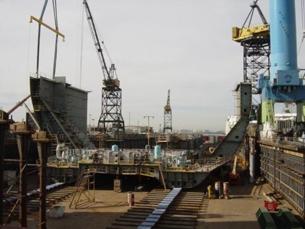 Foto - Devasa gemiler işte böyle yapılıyor