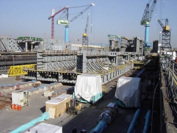 Foto - Devasa gemiler işte böyle yapılıyor