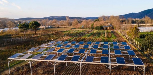Dikey güneş panelleri! ABD'de bir ilk