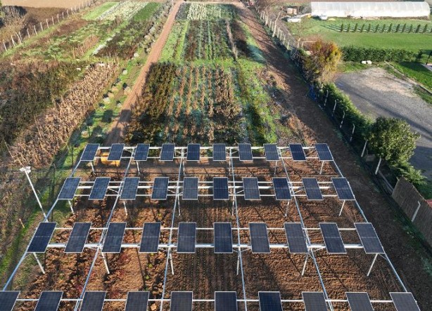 Foto - Dikey güneş panelleri! ABD'de bir ilk