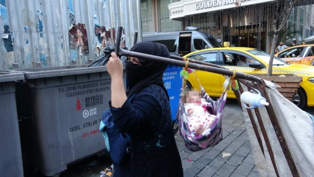 Foto - Dilenciden gazeteciye tehdit