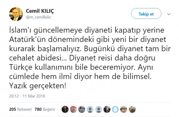 Foto - Din karşıtı din hocası!