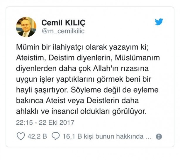 Foto - Din karşıtı din hocası!