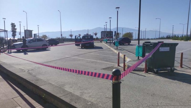 Foto - Dinlenme tesisinde dehşet anları