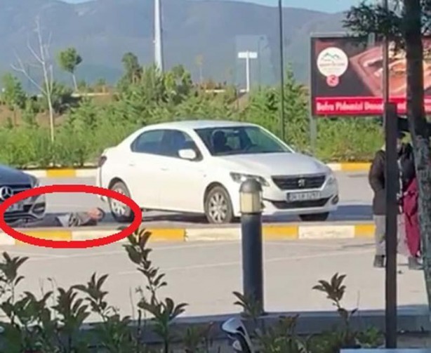 Foto - Dinlenme tesisinde dehşet anları