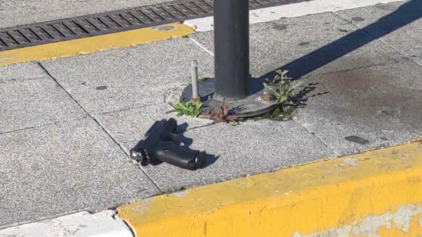 Foto - Dinlenme tesisinde dehşet anları