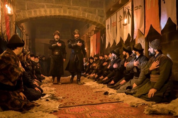 Foto - "Diriliş Ertuğrul" ekibine muhteşem karşılama