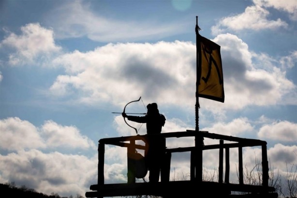 Foto - "Diriliş Ertuğrul" ekibine muhteşem karşılama