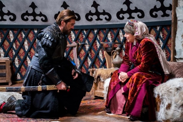 Foto - "Diriliş Ertuğrul" ekibine muhteşem karşılama