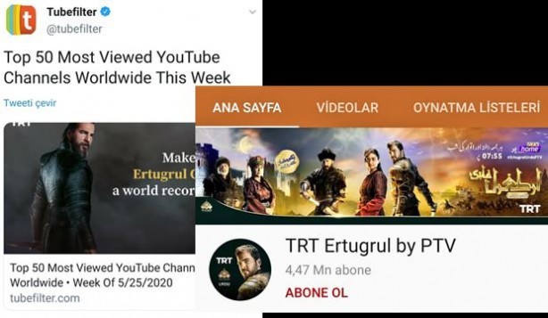 Foto - Diriliş Ertuğrul'dan bir büyük başarı daha!